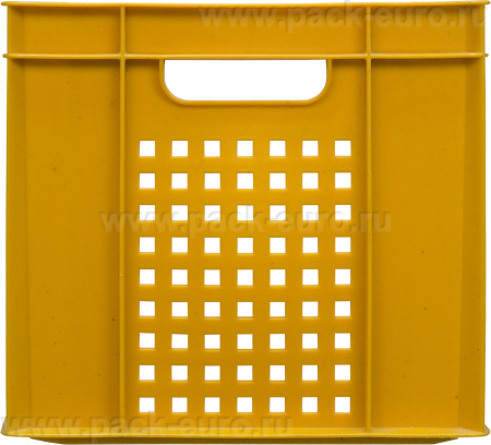 Ящик перфорированный 400×300×270, арт.: 303-1, объём 25, зелёный, код: 05459, арт. 303-1