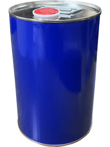 Банка металл 5л. круглая, с крышкой берикап 42мм синий, арт. БЖ 5 бер синий