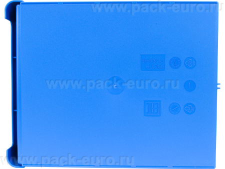 Ящик сплошной 300×234×140 мм, арт.: SK 3214, синий, код: 12370, арт. SK 3214