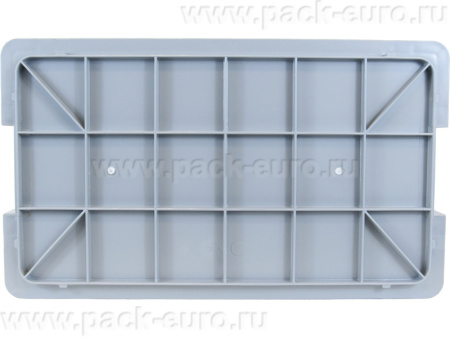 Ящик 510х260х180 с вырезом, серый, код:31780, арт. SPK 18 AV