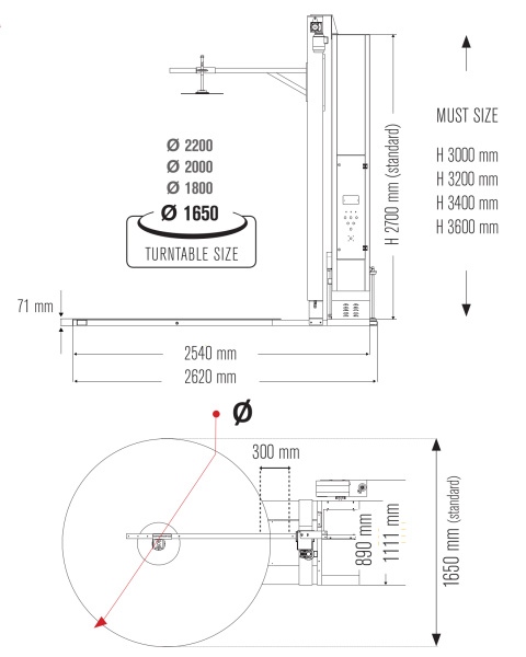 Паллетоупаковщик Pride AC, арт. Pride AC