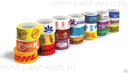 Скотч упаковочный с логотипом