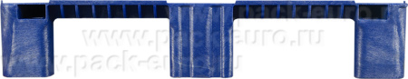 Паллет 1200x800х150 сплошной, на 3-х полозьях, арт. TR 1208-1 синий, код: 08695, арт. TR 1208-1 синий