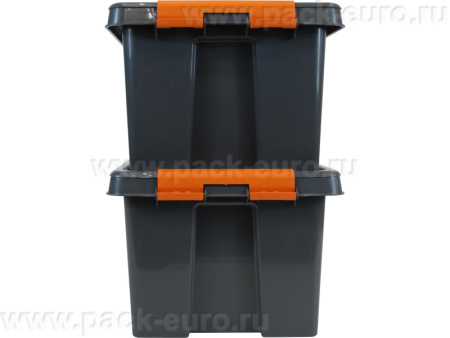 Ящик сплошной 335×220×155 мм, объем 8 л., арт.: Rox Box PRO 8, антрацит, код: 25338, арт. Rox Box PRO 8