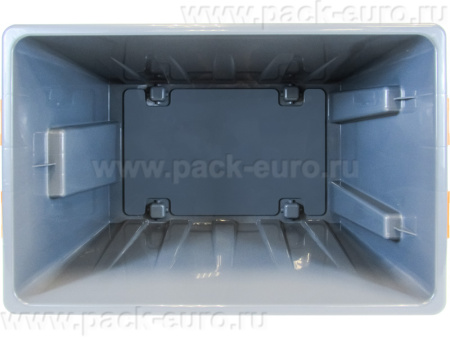 Ящик сплошной 589×396×355 мм, объем 70 л., арт.: Rox Box PRO 70Д, антрацит, код: 25342, арт. Rox Box PRO 70Д