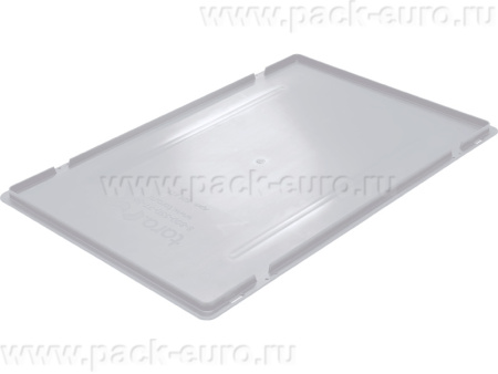 Крышка п/п 600х400 для ящиков цв. синий  (Крышка п/п 600х400 для ящиков цв. серый), арт. 501 KLT