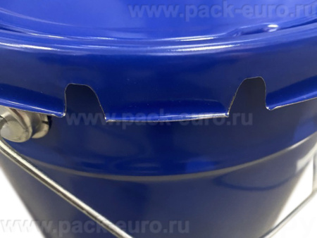 Ведро металлическое 10 л крышка-корона, арт. ВМк 10с, код: 17733, арт. ВМк 10с 