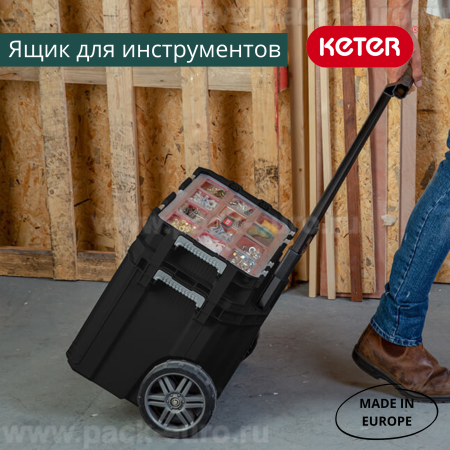 Ящик-тележка для инструментов CONNECT CART+ORGANIZER