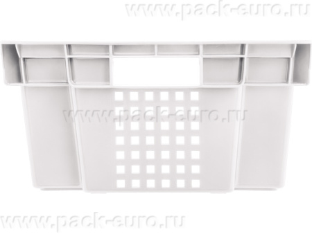 Ящик перфорированный 600×400×200, арт.: 102-У, объём 37, натуральный, код: 09227, арт. 102-У м
