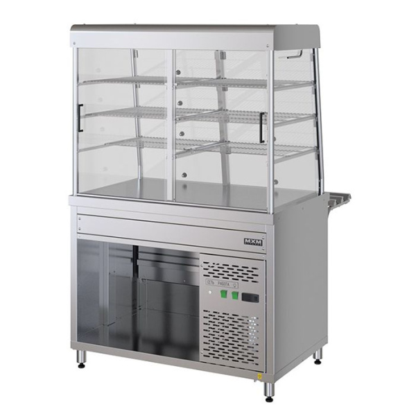 ПВХЭ15 Прилавок-витрина холодильный закрытый от компании Европактрейд ПВХЭ15 Прилавок-витрина холодильный закрытый от компании Европактрейд