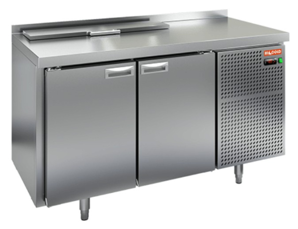 SL1-11SN (1/3) стол для салатов охл.(+2+10), 2 двери, 1390х600х850мм, HICOLD RUS, арт. 284009 от компании Европактрейд
