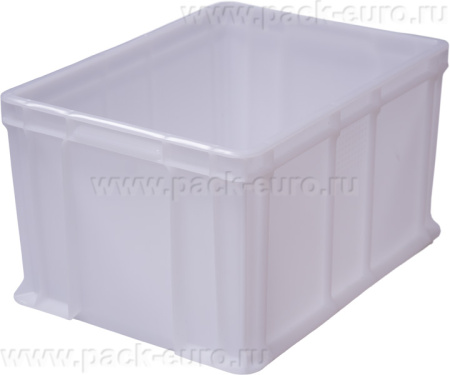 Ящик 400х300х230 мороз. сплошной, с внешней ручкой  неокрашенный, арт. 703.03.02 м