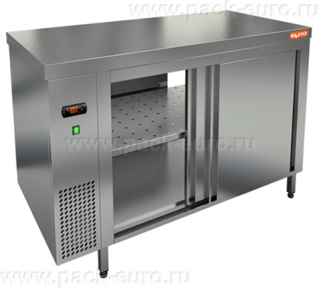 TS T 13 GN O (1300x700x850) тепловой стол-купе сквозной островной, HICOLD RUS, арт. 287132 от компании Европактрейд
