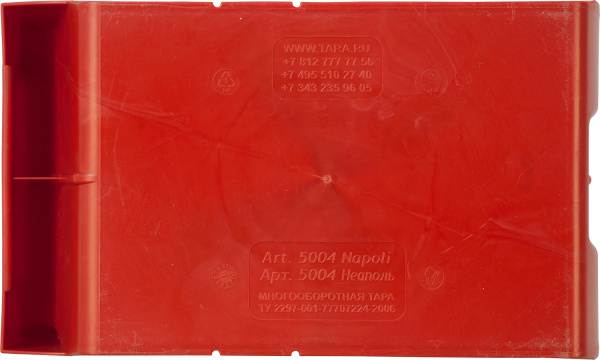 Ящик Napoli 400х230х200 PP, черный антистатичный, арт. 5004 ESD, код: 12773, арт. 5004 ESD