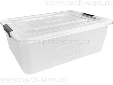 Ящик 305х215х116 для хранения, с крышкой, на клипсах, код: 38109, арт. BERGEN 5
