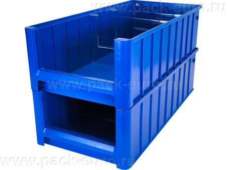 Ящик сплошной 500×234×140 мм, арт.: SK 5214, синий, код: 12379, арт. SK 5214