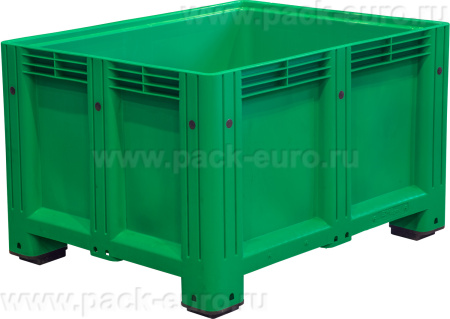 Big Box 1200x1000x760 мм сплошной на ножках зеленый, арт. D-Box 1210 S (760) зеленый