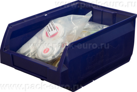 Ящик Milano 350х230х150 PP, черный антистатичный, арт. 5003 ESD, код: 12772, арт. 5003 ESD