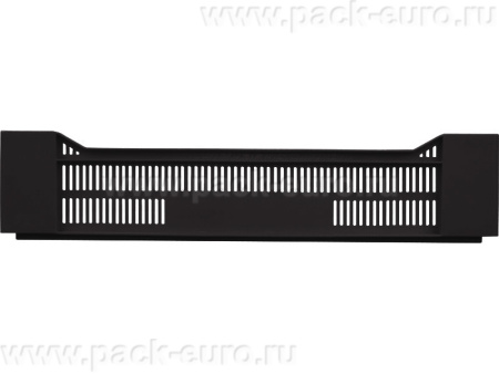 Ящик перфорированный 600×400×135, арт.: 119, объём 32.4, чёрный, код: 03662, арт. 119 ВС
