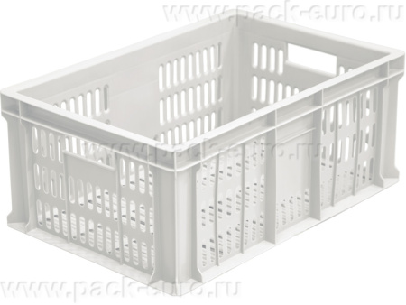 Ящик 600х400х250 мороз. с перфорацией  неокрашенный, арт. 201 м