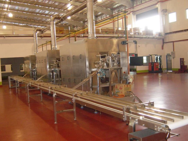 Линия для производства вафельных трубочек с начинкой MARIANNA PJ-1200