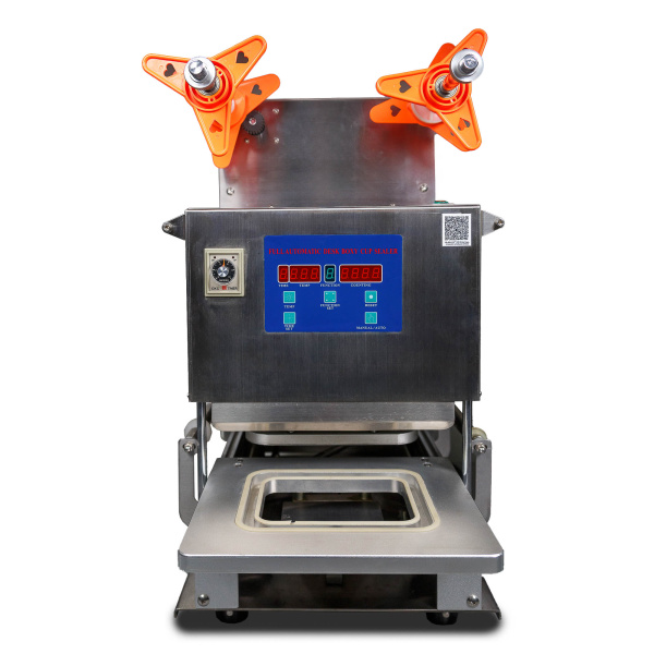 Автоматический запайщик лотков HL-95A (газонаполнение, 227*178) SS Автоматический запайщик лотков HL-95A (газонаполнение, 227*178) SS