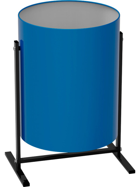 Урна металл 25л. разборная синий, арт. УРТ-25 синий