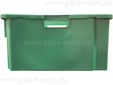 Ящик мясной 600х400х300 сплош. зеленый, арт. 218-1