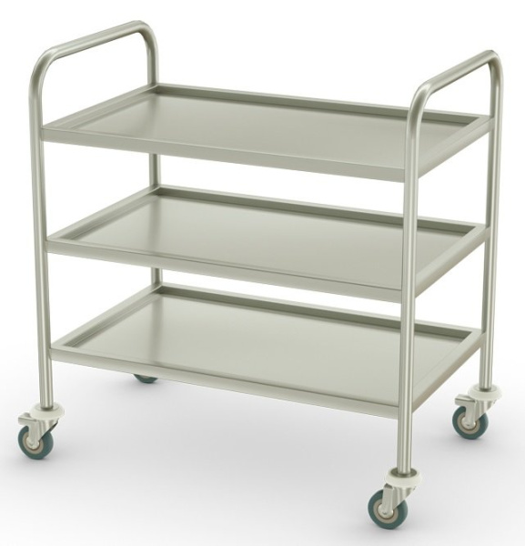 Тележка сервировочная ТС-С-3-850.530.900-02 (ТС-3-Э разборная), арт. 316472 от компании Европактрейд Тележка сервировочная ТС-С-3-850.530.900-02 (ТС-3-Э разборная), арт. 316472 от компании Европактрейд