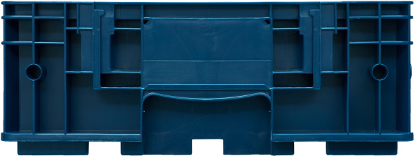 Ящик 6415 R-KLT 594х396х147,5, объем 21.1, синий, код:20838, арт. 6415 R-KLT