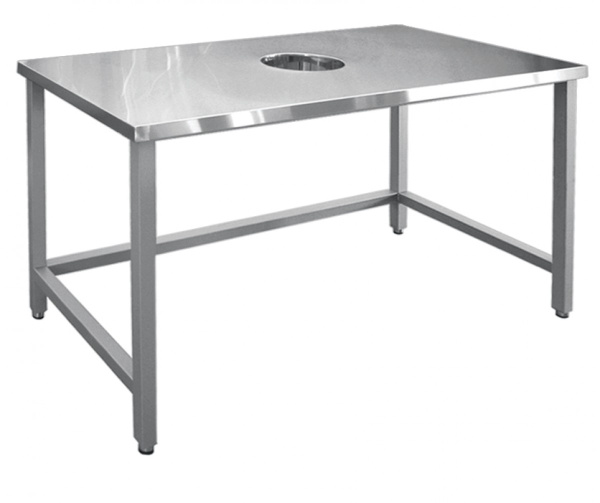 Стол для сбора отходов ССО-1 (800x700x860мм.) нерж. 21000180576, арт. 21000180576 от компании Европактрейд Стол для сбора отходов ССО-1 (800x700x860мм.) нерж. 21000180576, арт. 21000180576 от компании Европактрейд