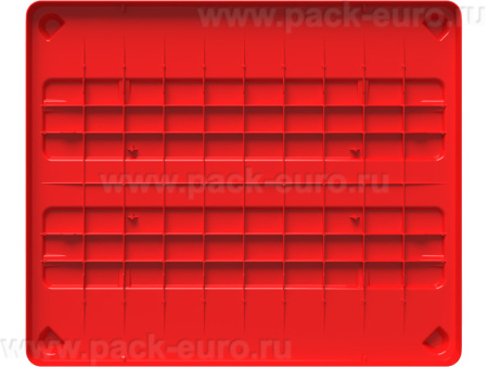 Крышка для бокса 1200x1000 КРАТОС, код: 40889, арт. KRSL 1210 красная