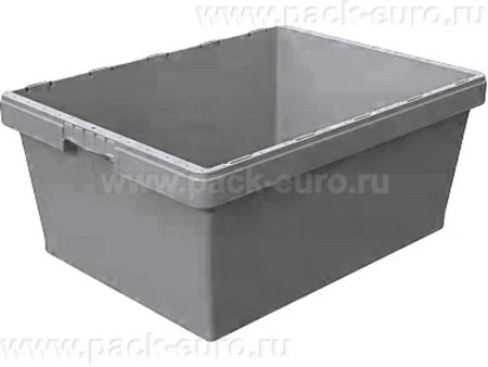 Ящик п/п 800х600х340 5,5кг. сплошной, конусный, код: 34268, арт. KVR 8634