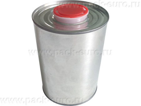 Банка металл 1л. круглая, с крышкой берикап 42мм, арт. БЖ 1 с берикапом, код: 28227, арт. БЖ 1 с берикапом