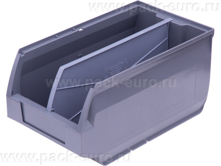 Ящик Napoli 400х230х200 PP с перегородкой по длине, код: 39670, арт. 5004-КТ1 ВС