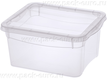 Ящик 190Х157Х90 мм 2л "Кристал"  прозрачный, арт. crystal 2