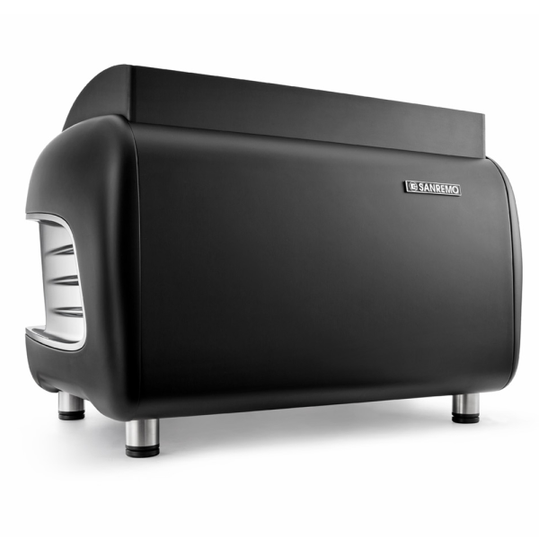 Кофемашина Sanremo Verona SED (автомат) 2 высокие гр. черная