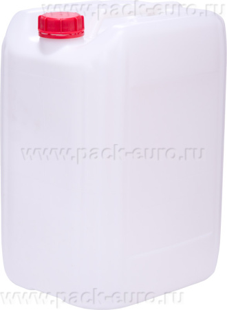 Канистра 31,5 л. натуральная 330х280х422  штабелир. с пробкой, арт. КП 31,5п