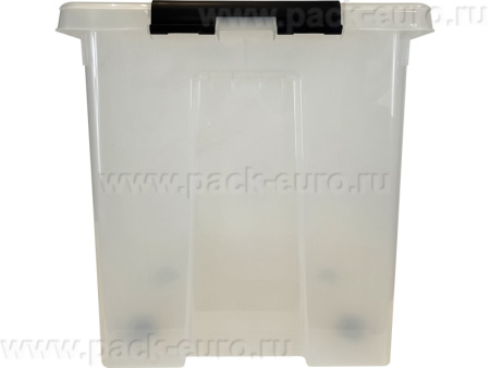 Ящик сплошной 500×390×405 мм, объем 50 л., арт.: Rox Box 50, прозрачный, код: 18710, арт. Rox Box 50