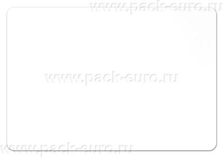 Доска разделочная 500х350х18 мм белая, арт. SZ5035white