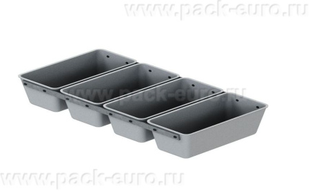 Секция форм для хлеба 4 Л 194 х 115 х 72 мм