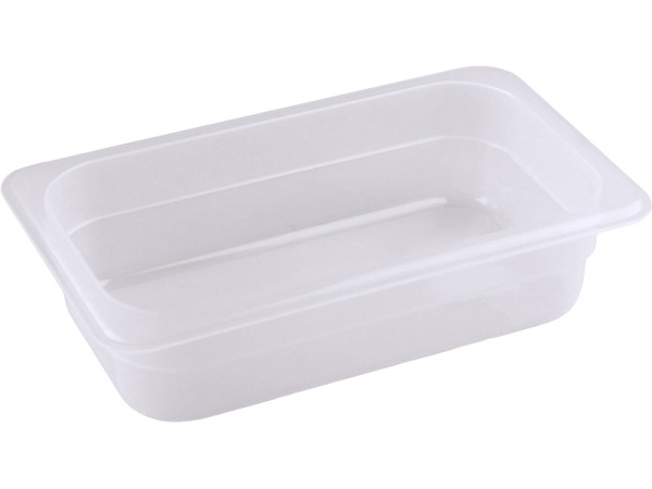 Гастроемкость 1/4, 265x162х65 прозрачный, арт. 1/4, 265x162х65