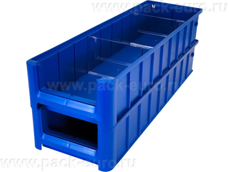 Ящик сплошной 500×155×90 мм, арт.: SK 51509, синий, код: 12378, арт. SK 51509