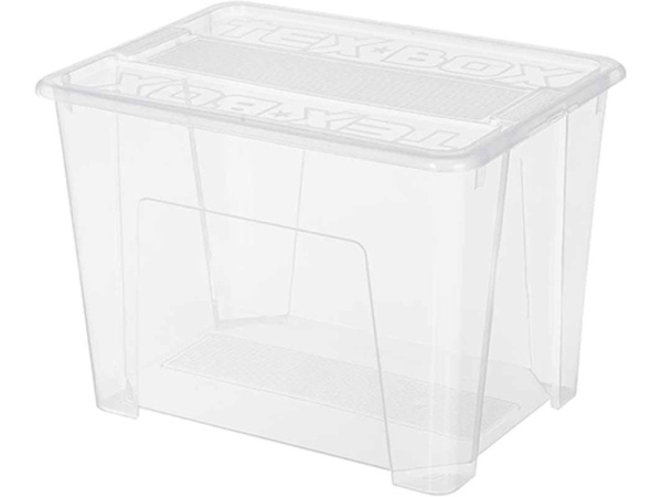 Ящик п/п TEX BOX 380х280х272 21л. цв. прозрачный, арт. TEX BOX 21 Ящик п/п TEX BOX 380х280х272 21л. цв. прозрачный, арт. TEX BOX 21