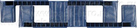Паллет 1200x800х150 сплошной, на 3-х полозьях, арт. TR 1208-1 синий, код: 08695, арт. TR 1208-1 синий