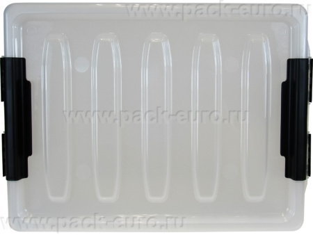 Ящик сплошной 415×300×195 мм, объем 16 л., арт.: Rox Box 16, прозрачный, код: 18704, арт. Rox Box 16