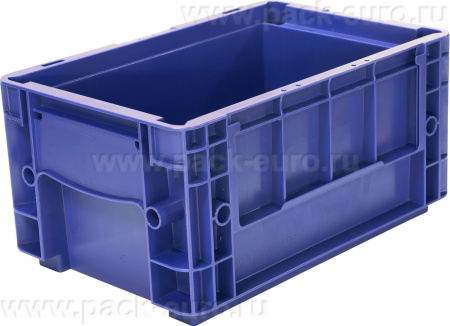 Ящик 3215 R-KLT 297х198х147,5, объем 5.3, синий, код:20558, арт. 3215 R-KLT