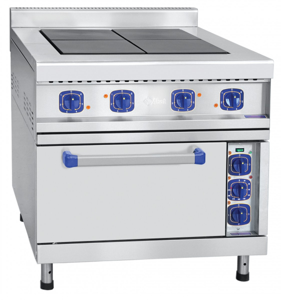 Электроплита ЭПК-48ЖШ-К 2/1 нерж./евродуховка пар/ 710000000950, арт. 71000000950