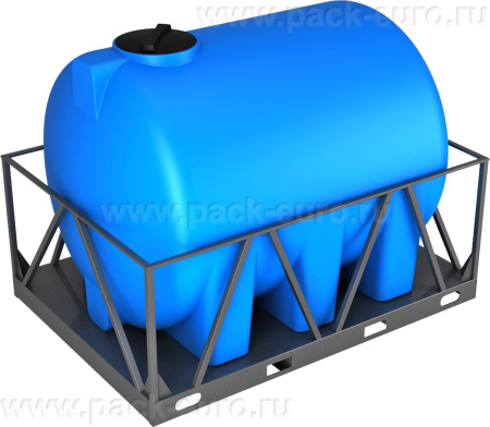 Емкость Н 5000 л в обрешетке, арт. Н 5000 обр