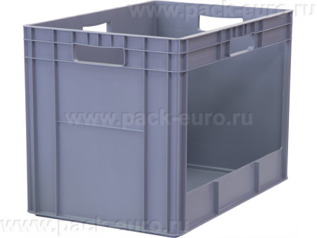 Ящик 600x400x420 сплошной с вырезом, код: 33143, арт. 942.02.02.01 М В НСТ